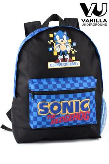 Vanilla Underground Sonic the Hedgehog Boys Sonic Placement Print Graphic / Checkerboard Pocket Backpack