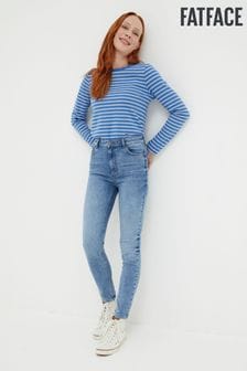 FatFace Blue Harlow Highwaist Skinny Jeans (563760) | $79