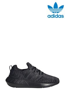 adidas Originals Black Swift Youth Lace Trainers (563874) | €63