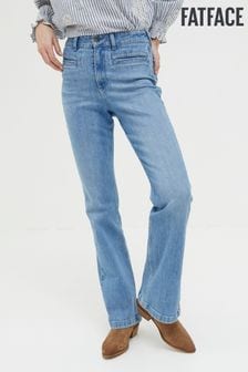 FatFace Blue Fly Flare Jeans (563910) | kr1 080