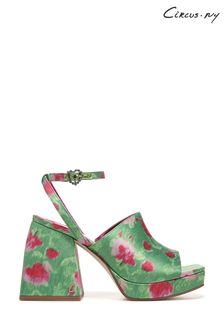 Circus Ny Mirandajewel Riemensandalen mit dicker Sohle, Grün (565010) | 134 €