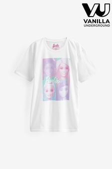 Vanilla Underground White Barbie Girls Licensing T-Shirt (565544) | 89 SAR