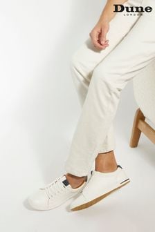 Dune London White Standard Fit Tezzy Perf Trainers (565701) | $129