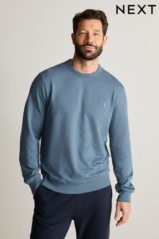 Blau - Leichtes Sweatshirt mit Rundhalsausschnitt​​​​​​​ (566108) | 28 €