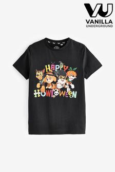 Vanilla Underground Black Paw Patrol Paw Patrol Happy Howloween Little Kids Short Sleeved Halloween T-Shirt (566406) | €22