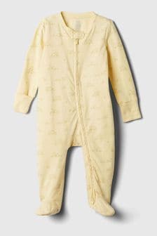 Yellow Ducks - Gap First Favourites Graphic Sleepsuit (newborn-9mths) (566603) | kr330