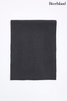 River Island Grey Knitted Scarf (566980) | €9