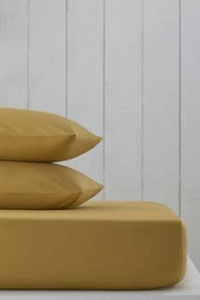 Mustard Yellow Cotton Rich Fitted Sheet (567023) | 13 € - 21 €