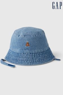 Gap Baby Denim Brannan Bear Embroidered Bucket Hat (567204) | 19 €