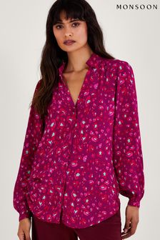 Розовая блузка с Animal Monsoon Sara (568015) | €39