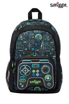 Smiggle Black Virtual Classic Backpack (568357) | AED269