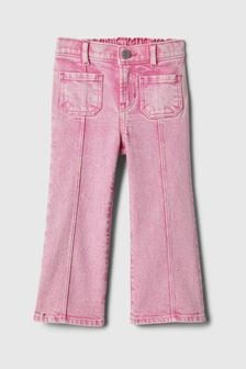 Gap Pink Pull On Stride Jeans (Newborn-5yrs) (568549) | €34
