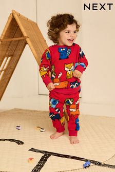 Red Character Soft Touch Fleece with Elastane Pyjamas (9mths-8yrs) (568761) | €11 - €14