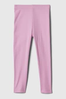 Gap Pink Pull On Ribbed Knit Leggings (Newborn-5yrs) (568877) | €8