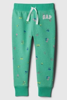 Zielony - Wsuwane spodnie dresowe Gap z logo (noworodki-5 lat) (569055) | 95 zł