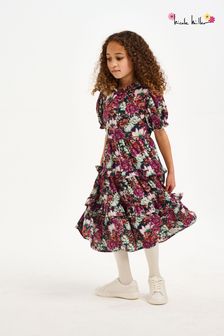 Nicole Miller Red Printed Flower Dress (569184) | kr920 - kr1 010