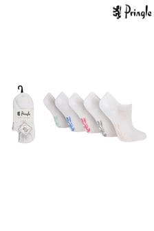 Pringle White Low Cut Liners Socks (569429) | $33