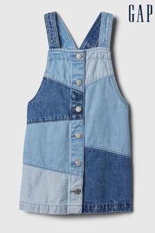 Gap Blue Denim Pinafore (Newborn-5yrs) (569664) | €39