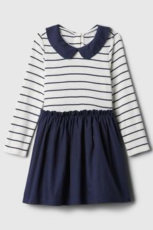 Gap Blue Stripe 2-in-1 Dress (Newborn-5yrs) (569828) | €27