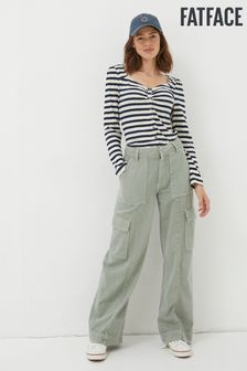 FatFace Green Bodi Belted Cargo Trousers (570206) | €75