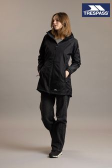 Черный - Trespass непромокаемая куртка (570637) | €66