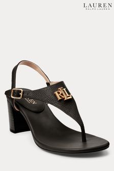 Черный - Светло-коричневые сандалии Lauren Ralph Lauren Wescott (570658) | €197