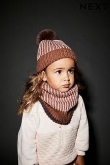大地色色塊 - 帽子和圍巾組 (1-16歲) (1-13歲) (570712) | NT$530 - NT$670
