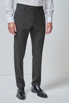 Brown Skinny Fit Stripe Suit: Trousers (571236) | €6 - €7