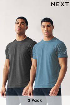 Active Gym and Training T-Shirts 2 Pack