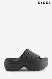 أسود - حذاء مفتوح Stomp من Crocs (572080) | 28 ر.ع