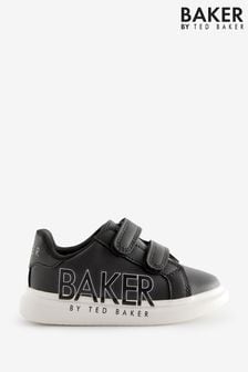 Baker by Ted Baker Boys Chunky Logo Black Trainers (572683) | OMR19