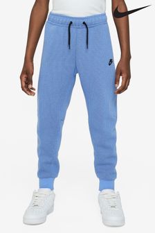 Albastru - Pantaloni de sport de iarnă din fleece cu model Nike Tech (572937) | 495 LEI
