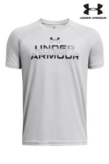 Under Armour Grey Tech T-Shirt (573056) | AED100