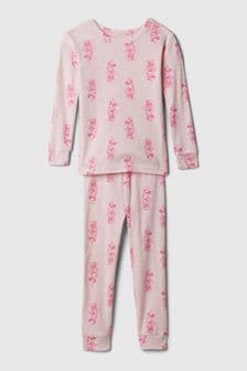 Gap Pink Disney Organic Cotton Minnie Mouse Pyjama Set (6mths-5yrs) (573421) | €32