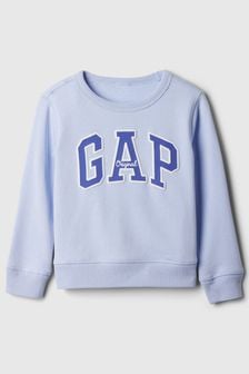 Blau - Gap Baby Sweatshirt mit Rundhalsausschnitt und Logo (Neugeborenes - 5 Jahre) (573438) | 23 €