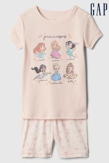 Rose - Pyjama Gap Disney Princess en coton biologique (6-12 mois) (573575) | €23