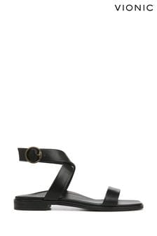 Черный - Кожаные сандалии Vionic Anaya (573631) | €159