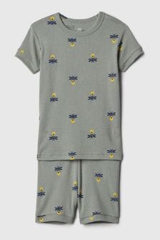 Gap Grey Organic Cotton Short Pyjama Set (12mths-5yrs) (573719) | €20.50