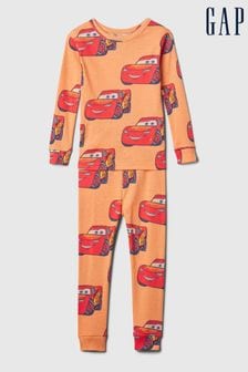 Gap Orange Organic Cotton Long Sleeve Graphic Pyjama Set (6mths-5yrs) (573757) | €26