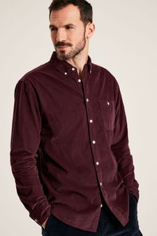 Joules Miller Burgundy Corduroy Shirt (573816) | AED388