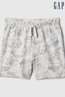 LKW, Weiß - Gap Pull-on-Shorts (Neugeborenes - 5 Jahre) (573884) | 12 €