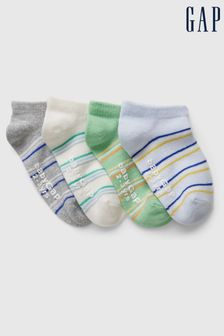 Набор из 4 пар низких носков для малышей Gap (574126) | €11
