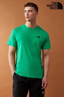 The North Face Bright Green Mens Simple Dome Short Sleeve T-Shirt (574133) | €31