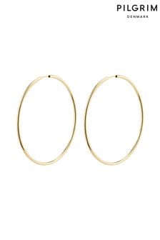 PILGRIM Gold April Large Hoop 6 cm Earrings (574209) | €32