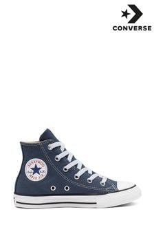 Converse Navy Blue Chuck Taylor High Top Junior Trainers (574315) | OMR21