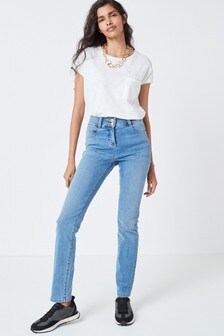 Mid Blue Denim Enhancer Slim Jeans (574369) | €37