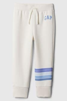 Gap White Logo Pull On Joggers (3mths-5yrs) (574676) | €18