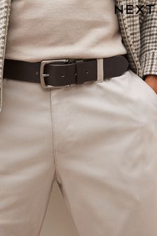 Brown - Casual Leather Belt (574683) | kr330