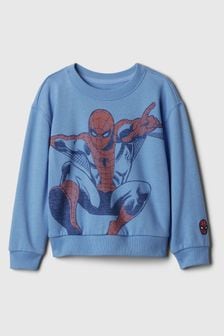 Gap Blue Marvel Graphic Sweatshirt (6mths-5yrs) (574850) | €23