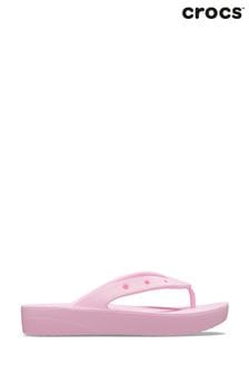 Рожевий - Crocs Класичні шльопанці на платформі (574983) | 2 003 ₴